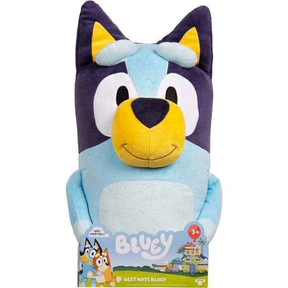 Bluey 18" Stuffed Animal - Playtime & Naptime Companion, Jumbo Size, Soft Deluxe - Picture 3 of 16